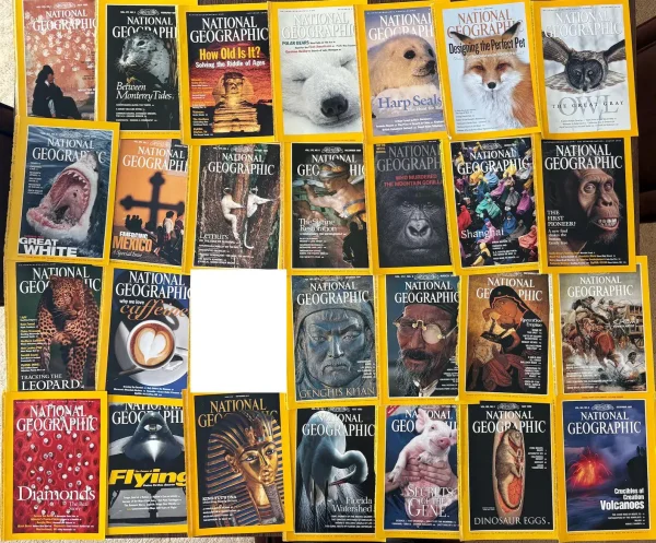 National Geographic Puzzles from Real Covers