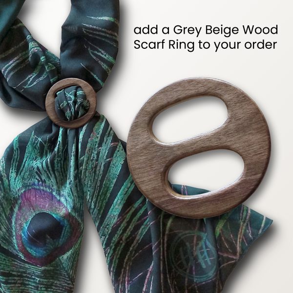 Peacock Feather ECO SCARF