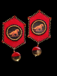 Stylish 2026 Fire Horse Earrings with Fingernail Posts