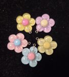 Handcrafted Petal Pop Floral Keychain – Colorful Bag & Key Accessory