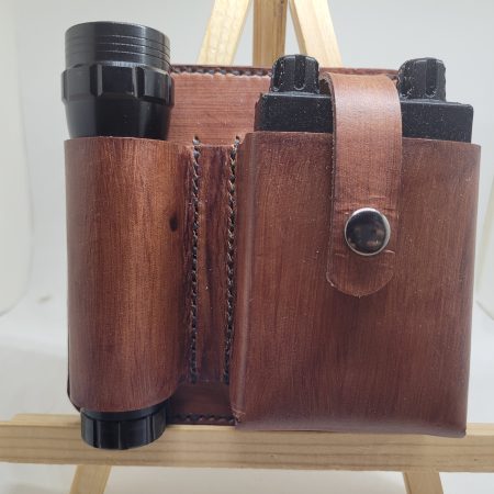 Pager Case with flashlight holder