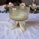 Wedding Party Table, Decorative White Lotus Flowers Centerpiece Candle