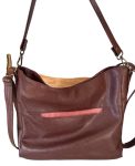 Burgundy, Blush and Butterflies Crossbody Bag