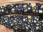 Blush and Black Elegant Slouchy Shoulder Bag