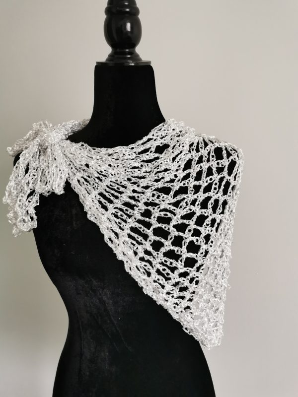 Sequin Triangle Scarf