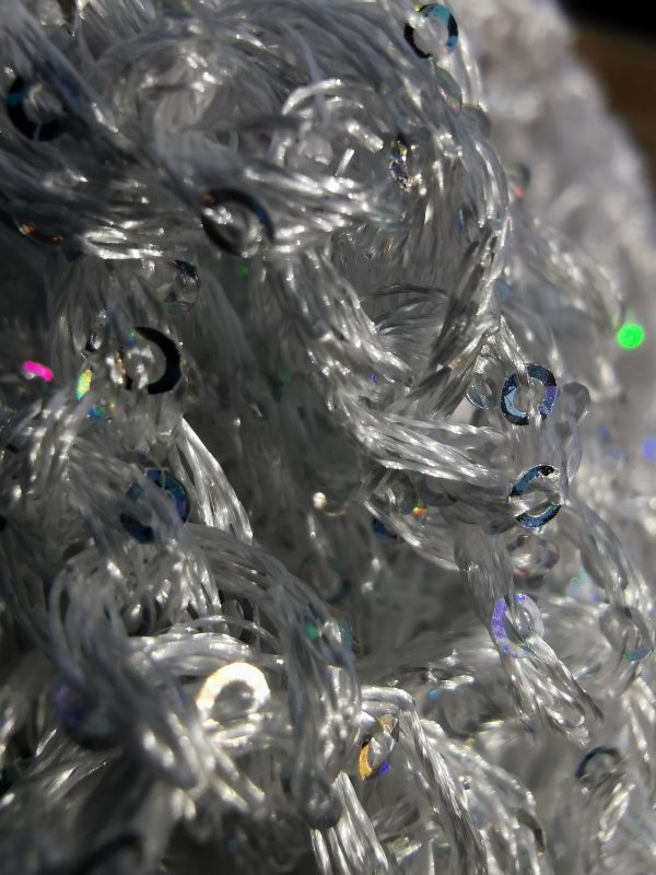 Sequin Triangle Scarf