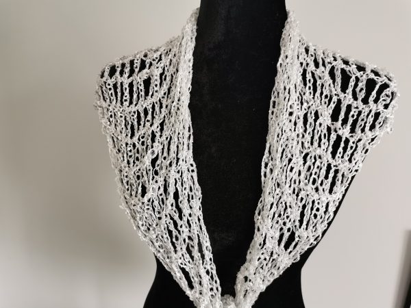 Sequin Triangle Scarf