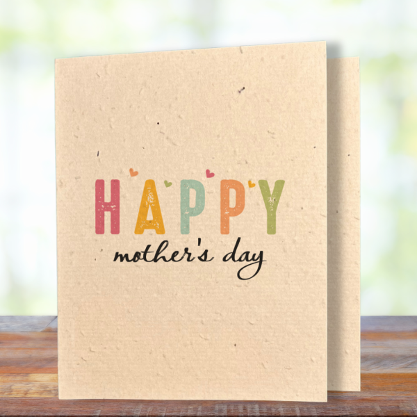 Happy Mother's Day Plantable Greeting Card