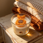 Sunflower Bloom Soy Candle, 16 oz