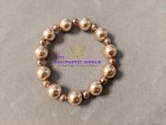 Bronze Pearl Bracelet