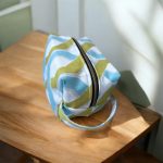 Handmade Cosmetic Pouch | Zipper Makeup Bag | Travel Toiletry Organizer| Cute Organizer for Skincare & Essentials | Gift for her