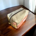 Handmade Cosmetic Pouch | Zipper Makeup Bag | Travel Toiletry Organizer| Cute Organizer for Skincare & Essentials | Gift for her