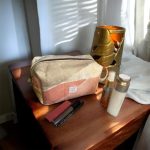 Handmade Cosmetic Pouch | Zipper Makeup Bag | Travel Toiletry Organizer| Cute Organizer for Skincare & Essentials | Gift for her