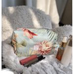Handmade Cosmetic Pouch | Zipper Makeup Bag | Travel Toiletry Organizer| Cute Organizer for Skincare & Essentials | Gift for her