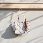 Cherry Print Tote Bag Set | Shoulder Bag with Matching Pouch | Aesthetic Fruit Tote | Everyday Bag | Gift for Her