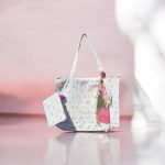 Floral Tote Bag | Summer Shoulder Bag | Cute Fruit Pattern Handbag | Beach Picnic Bag