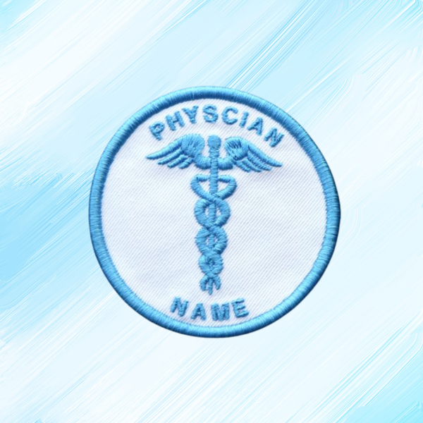 Personalized Doctor Patch, Embroidered Patches