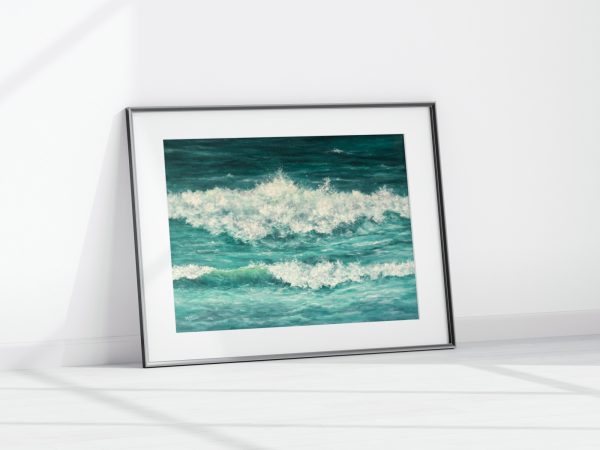 Atlantic Crashing Wave Print