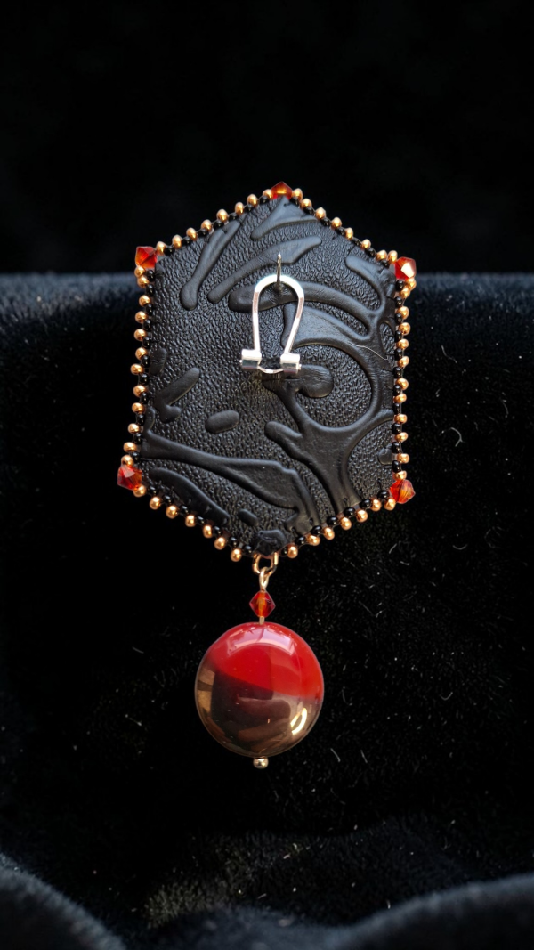 Stylish 2026 Fire Horse Earrings with Fingernail Posts