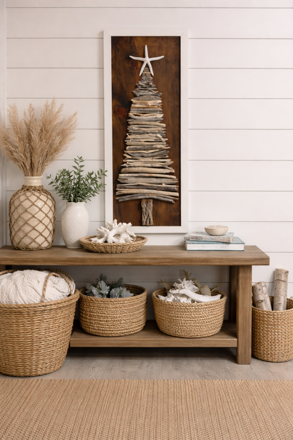 Coastal Driftwood Tree Wall Art – Handcrafted in Ontario🍁