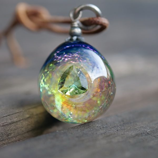 Meditation Talisman - Crystal Necklace, Magical Fantasy Jewelry