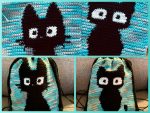 Drawstring Bag | Crochet Backback with Durable Lining
