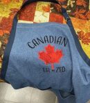 Chambray BBQ Apron - Adult