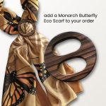 Tiger Ebony Wood Scarf Ring