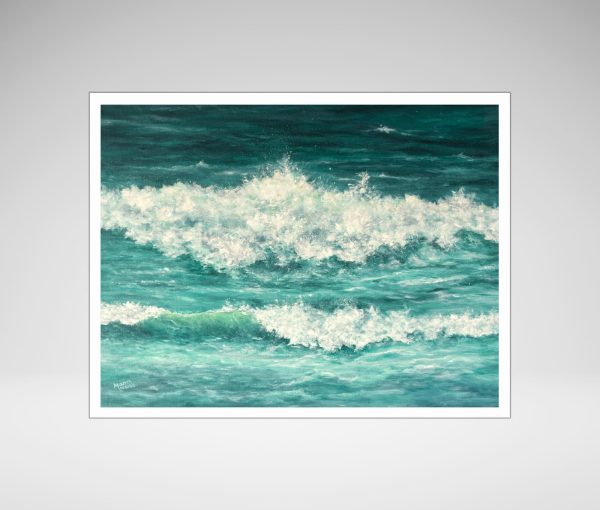 Atlantic Crashing Wave Print