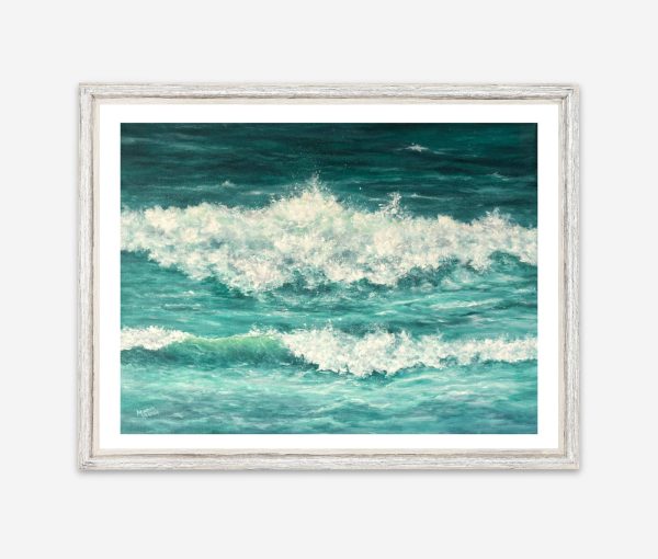 Atlantic Crashing Wave Print