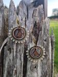 ​Ethereal Butterfly Woodland Hoop Earrings