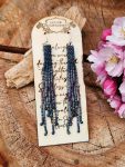 Iridescent Blue Seed Bead Fringe Earrings