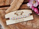 ​Pastel Rainbow Seed Bead Bracelet – Dainty Hand-Strung Summer Jewelry with Adjustable Silver Chain