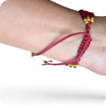 Handmade 3 Strands Beaded Bracelet