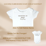 Bernese Mountain Dog Baby Sweater, Handmade Knitted Baby Sweater, Personalized Baby Sweater