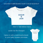 Sailing Ships Baby Sweater, Handmade Knitted Baby Sweater, Personalized Baby Sweater