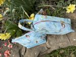 BOXY Mermaid & Fairy Zipper Pouch | Handmade Cosmetic Bag | Travel Makeup Bag | Cute Gift for Girls