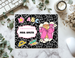 teacher theme mousepads