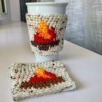 Handmade Campfire Tweed Cup Cozies – Warm Cup Sleeve