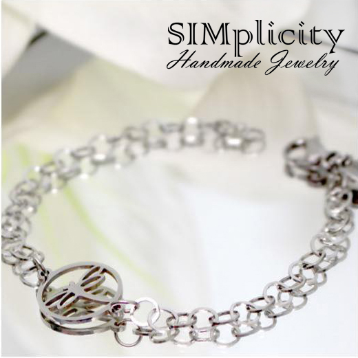 Hypoallergenic Bracelet with Dragonfly