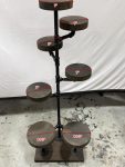 Industrial Plant Stand: 5,6 or 7 Tier Freestanding Metal Plant Holder - FREE SHIPPING