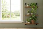 Plant Shelf, 3 Tier Floating Shelf-FREE SHIPPING