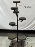 Industrial Plant Stand: 5,6 or 7 Tier Freestanding Metal Plant Holder - FREE SHIPPING