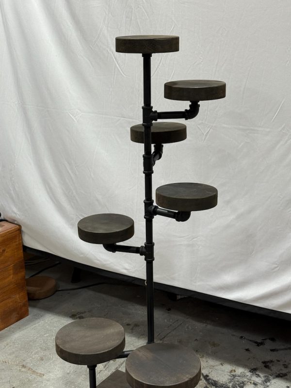 Industrial Plant Stand: 5,6 or 7 Tier Freestanding Metal Plant Holder - FREE SHIPPING