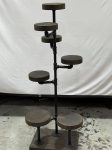 Industrial Plant Stand: 5,6 or 7 Tier Freestanding Metal Plant Holder - FREE SHIPPING