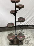 Industrial Plant Stand: 5,6 or 7 Tier Freestanding Metal Plant Holder - FREE SHIPPING