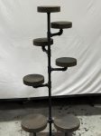Industrial Plant Stand: 5,6 or 7 Tier Freestanding Metal Plant Holder - FREE SHIPPING