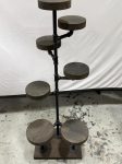Industrial Plant Stand: 5,6 or 7 Tier Freestanding Metal Plant Holder - FREE SHIPPING