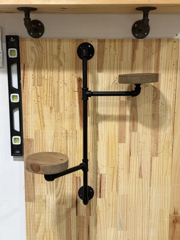 Swivel plant rack - 2 tier wall mount plant holder-FREE SHIPPING
