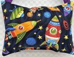 Rocket Ship Tooth Fairy Pillow by Tooth Fairy Tess- Personalized
